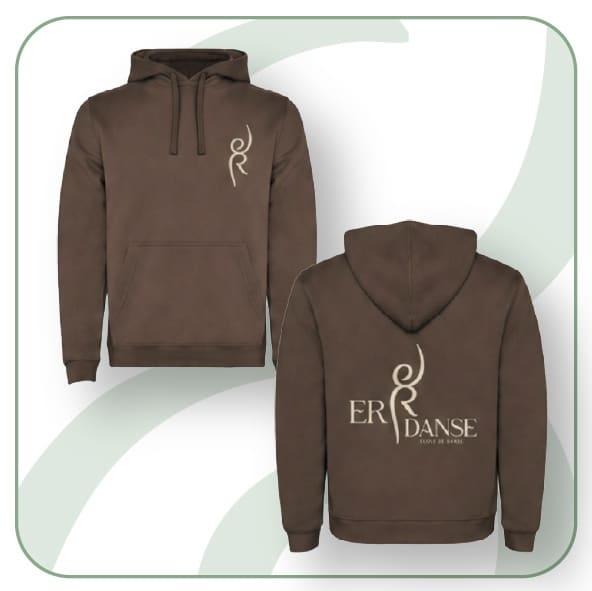 Sweat shirt - Marron unisexe